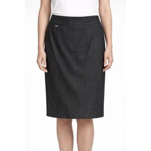 Carmen Marc Valvo Skirt Womens 12 Pencil stretch office Siren capsule Academia